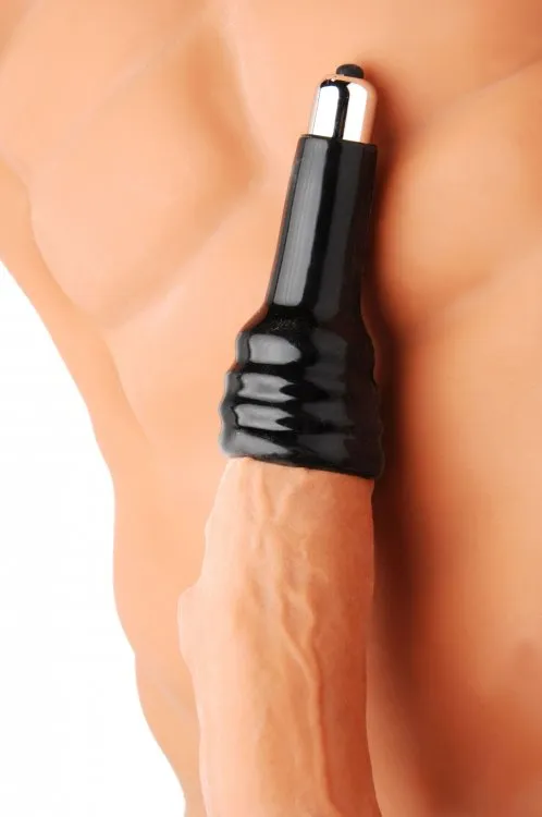 XR Brands Male Sex Toys Trinity Vibrating Penis Head Teaser