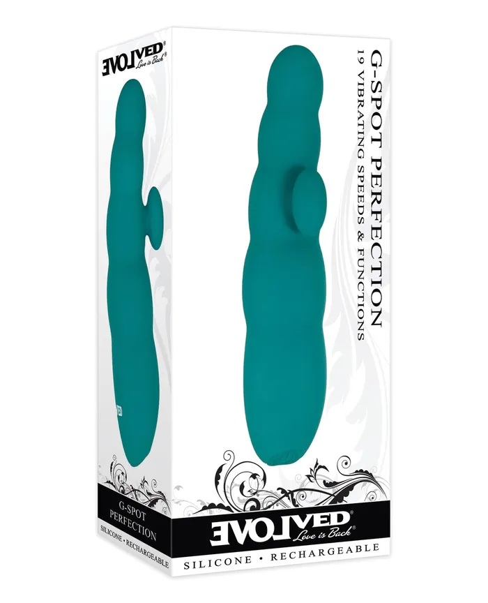 Vibrators Evolved Novelties INC Evolved G Spot Perfection Vibe Teal