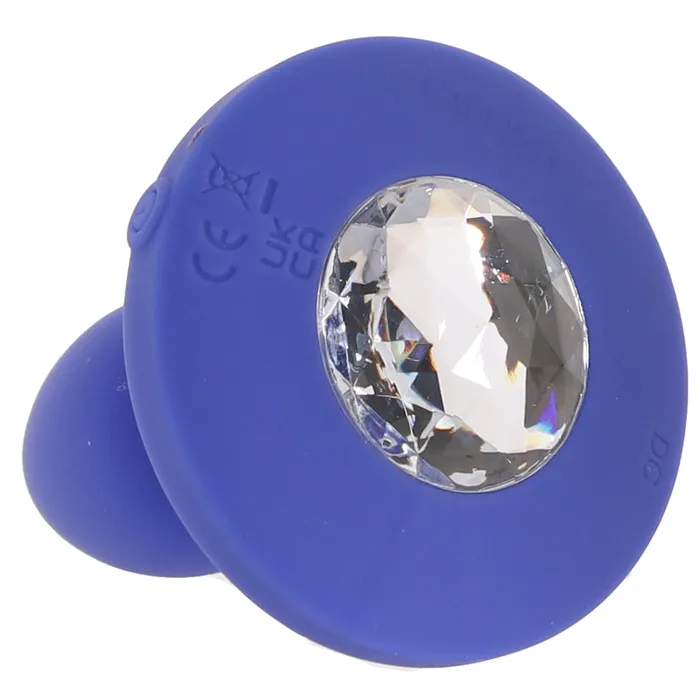 Anal CalExotics Cheeky Gems Small Vibrating Probe in Blue