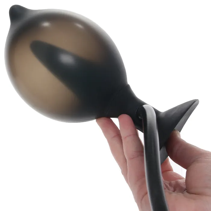 CalExotics Anal Colt Large Silicone Pumper Plug in Black