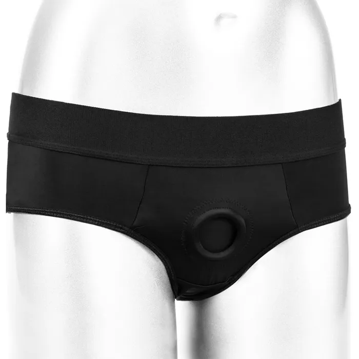 CalExotics Female Sex Toys Her Royal Harness Backless Brief in 2X3X CalExotics Female Sex Toys Her Royal Harness Backless Brief in 2X3X