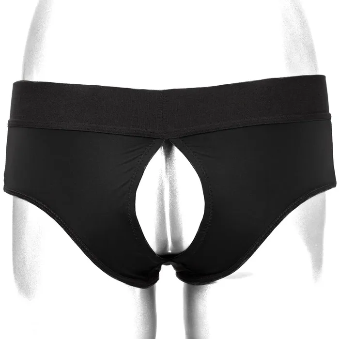 CalExotics Female Sex Toys Her Royal Harness Backless Brief in 2X3X CalExotics Female Sex Toys Her Royal Harness Backless Brief in 2X3X