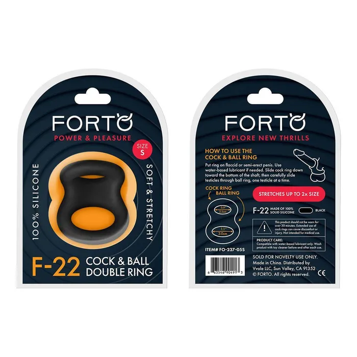 FORTO F22 4950mm DRing Black FORTO Anal
