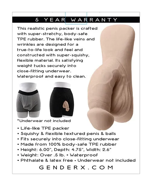 Gender X 4 Inch Packer Gender X Anal Gender X 4 Inch Packer Gender X Anal