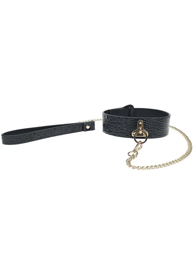 Ouch Female Sex Toys Ouch Rome Collection Collar with Leash