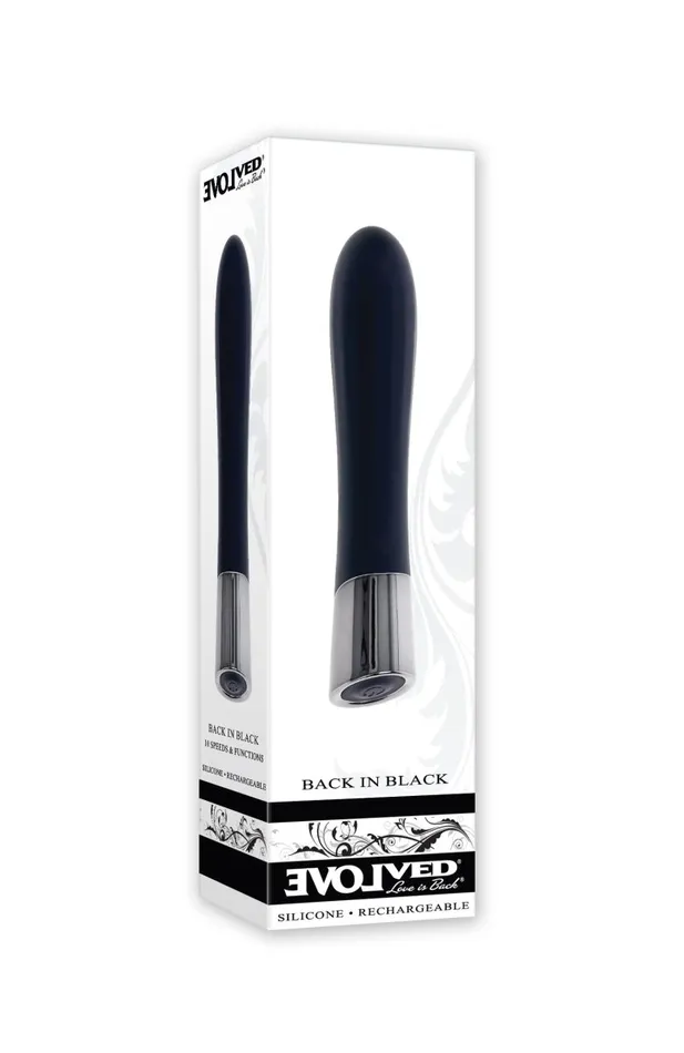 Evolved Novelties Vibrators Back in Black Vibrator Evolved Novelties Vibrators Back in Black Vibrator