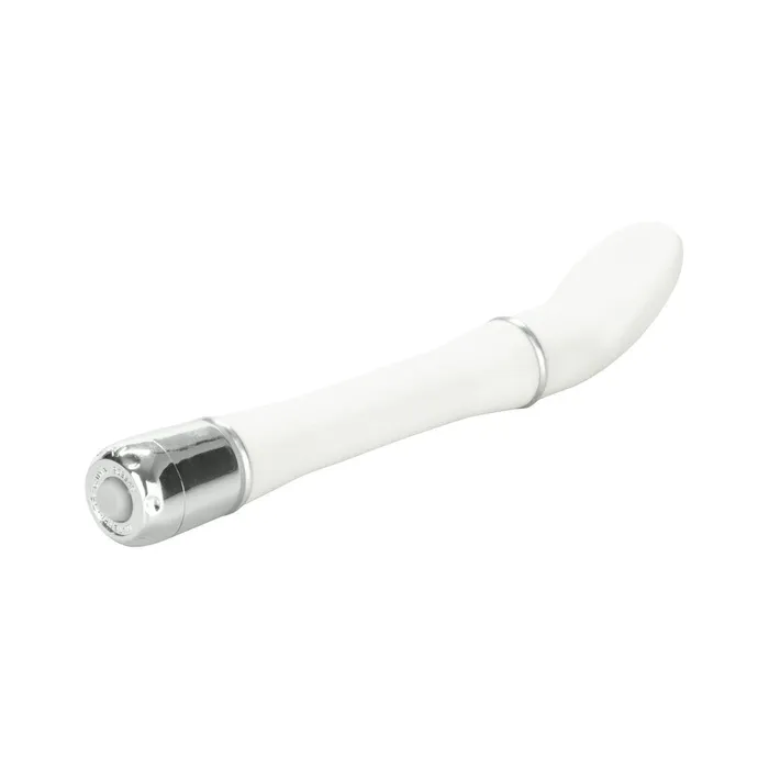 Calexotics Vibrators Lulu Satin Scoop White Calexotics Vibrators Lulu Satin Scoop White