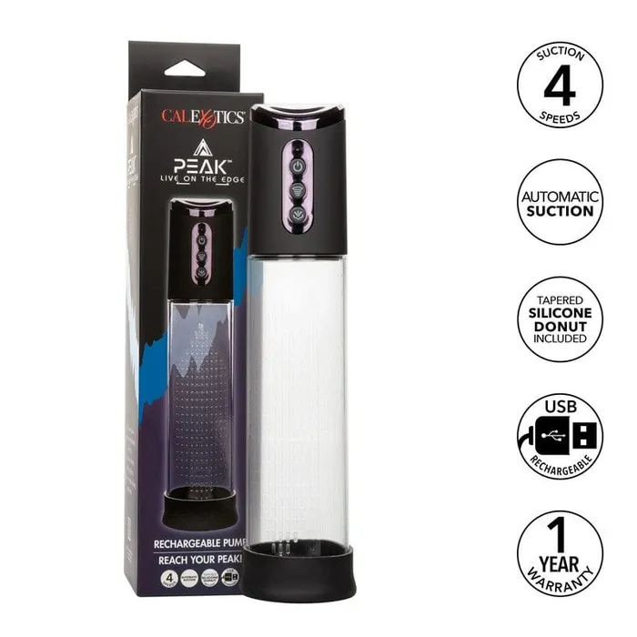 Female Sex Toys CALEXOTICS Calexotics Peak Rechargeable Pump