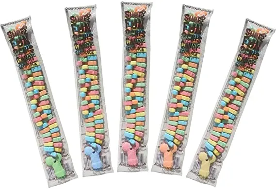 Little Genie Male Sex Toys Super Fun Penis Candy Necklace
