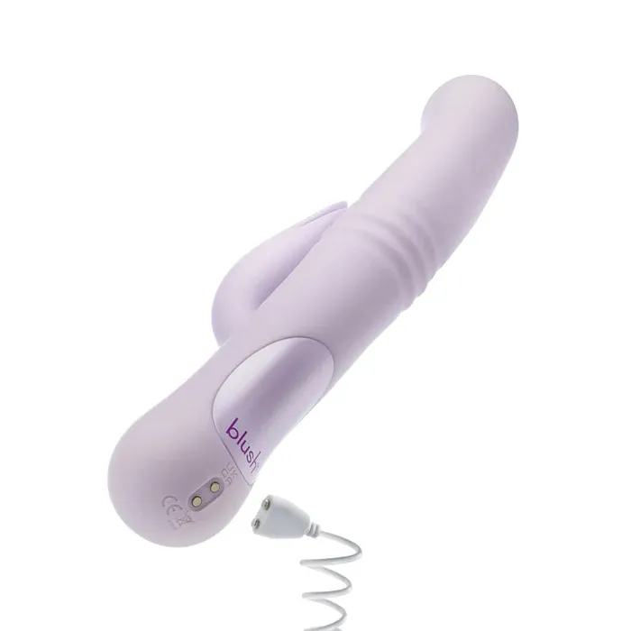 Rylee 925 Inch G Spot Clitoral Dual Stimulation Rabbit Blush Female Sex Toys
