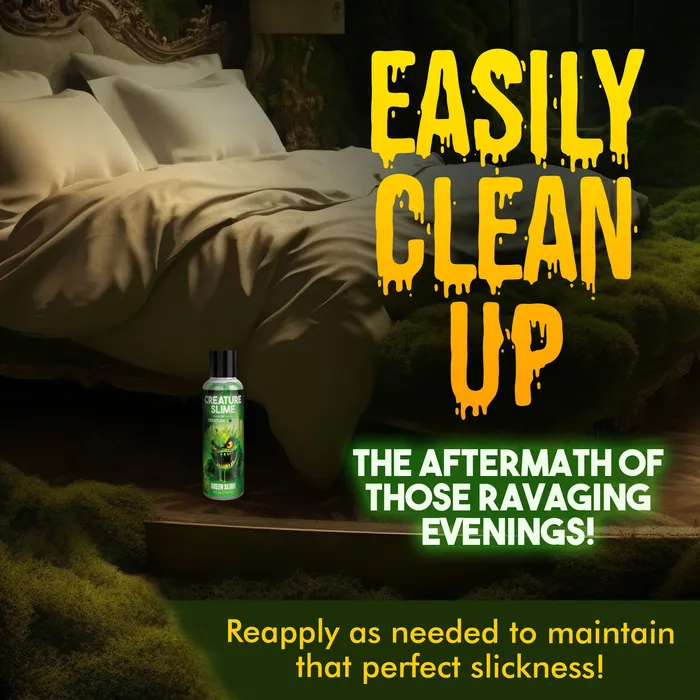 Lubricants Creature Cocks Green Creature Slime WaterBased Lubricant