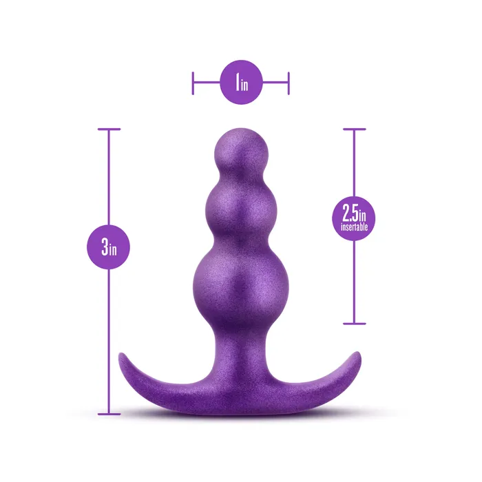Blush Anal Adventures Matrix Supernova Plug Galactic Purple Anal