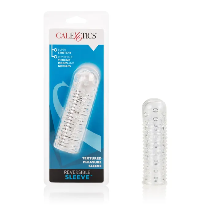 CalExotics Reversible Ribbed Masturbation Sleeve Male Sex Toys