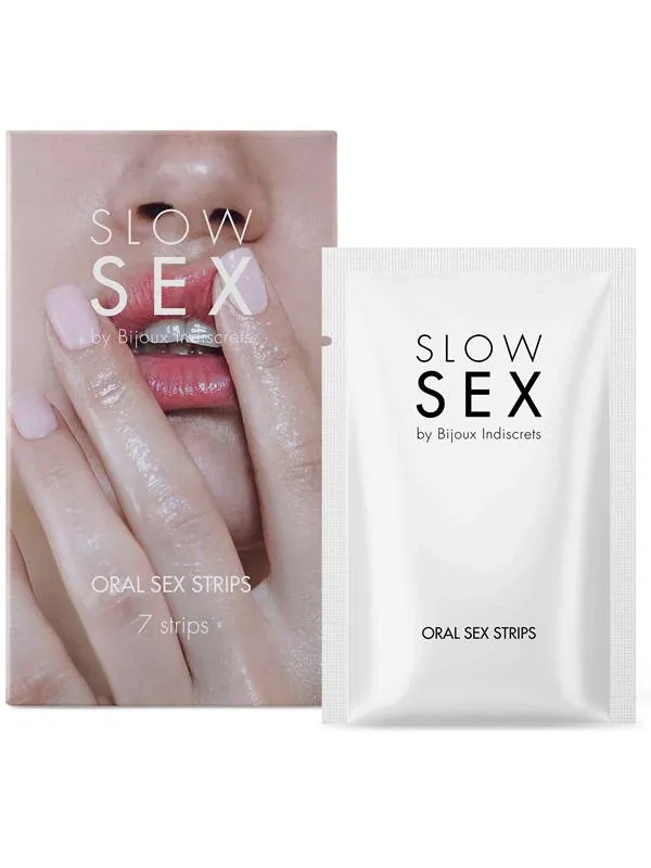Couples Bijoux Indiscrets Strips Orali alla Menta Slow Sex