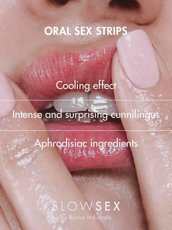 Couples Bijoux Indiscrets Strips Orali alla Menta Slow Sex