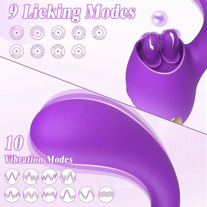 Domlust Female Sex Toys Double End G Spot Clit Clamps Stimulator Vibrating Anal Dildo Clitoral Female Sex Toys