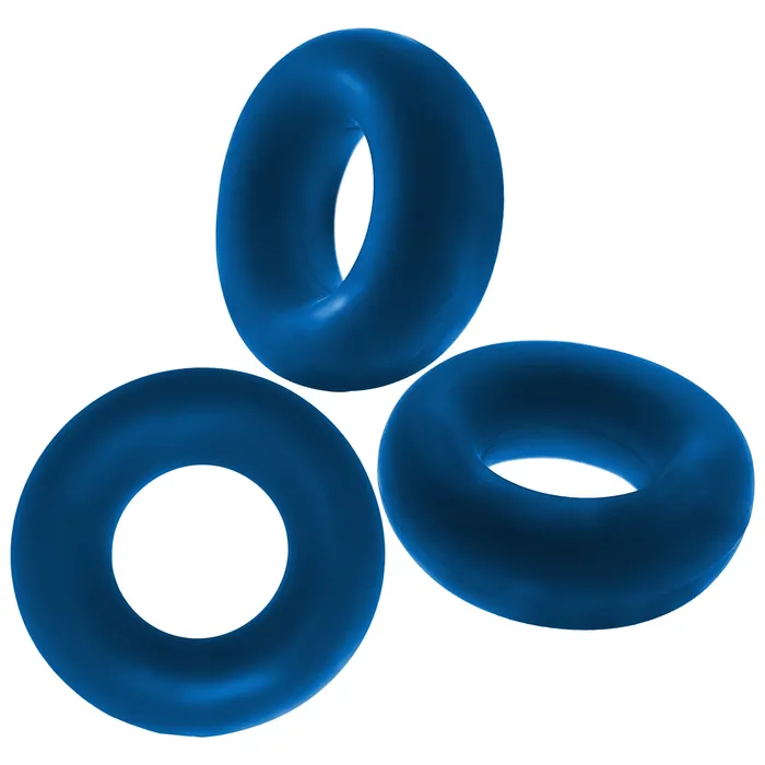 Oxballs Vibrators Fat Willy 3Pack Jumbo CRings Space Blue Oxballs Vibrators Fat Willy 3Pack Jumbo CRings Space Blue