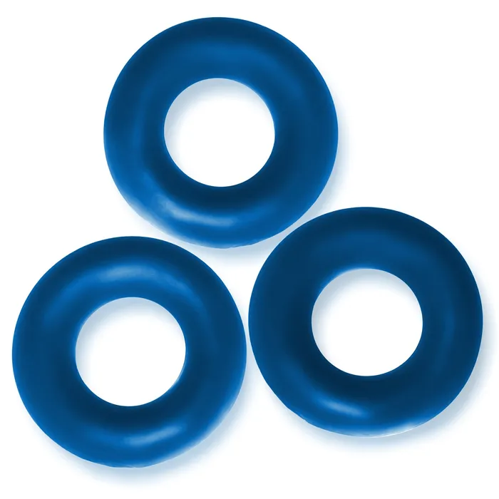 Oxballs Vibrators Fat Willy 3Pack Jumbo CRings Space Blue Oxballs Vibrators Fat Willy 3Pack Jumbo CRings Space Blue