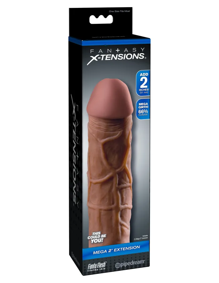 Pipedream Anal Fantasy XTension Mega 2Inch Extension Brown