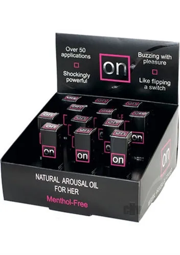 Sensuva Female Sex Toys On Natural Arousal Oil Original 12 Pieces Display 017 Fl Oz Bottles Sensuva Female Sex Toys On Natural Arousal Oil Original 12 Pieces Display 017 Fl Oz Bottles