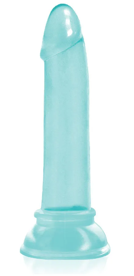The 9s Diclets 7 Inch Jelly Dong Aqua Aqua Icon Brands Dildos