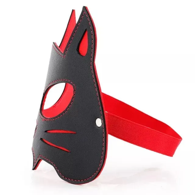 0256DL Black Cat Domme Cosplay Mask Idea Anal