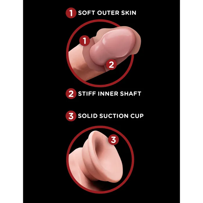 6 Inch Triple Density Cock With Swinging Balls Pipedream Dildos 6 Inch Triple Density Cock With Swinging Balls Pipedream Dildos