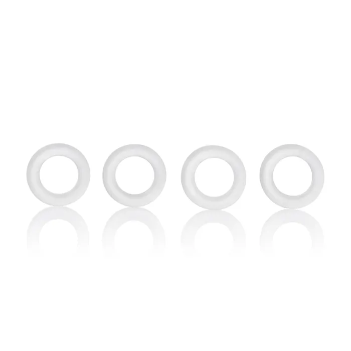 Anal Nipple Thrill Set Vacuum Bulb with 4 Fun Rings Calexotics