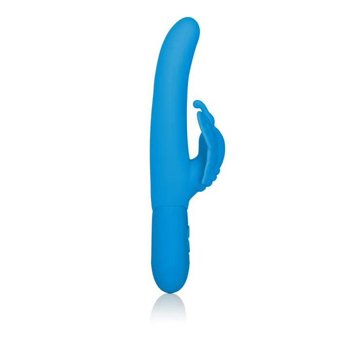 Calexotics Fluttering Butterfly Silicone Vibrator Dual Motors 10 Vibration Functions Vibrators
