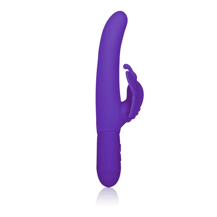 Calexotics Fluttering Butterfly Silicone Vibrator Dual Motors 10 Vibration Functions Vibrators