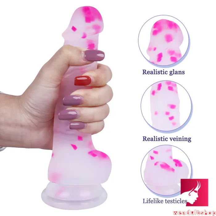 Dildos Weadultshop 709in Pink White Jelly Colorful Dildo Sex Toy For Adults Dildos Weadultshop 709in Pink White Jelly Colorful Dildo Sex Toy For Adults