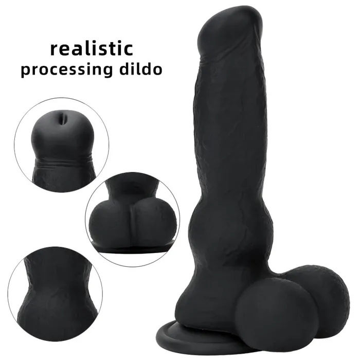 Dildos Weadultshop 787in Silicone Soft Mixed Color Dog Cock Dildo For Women Sex Anus