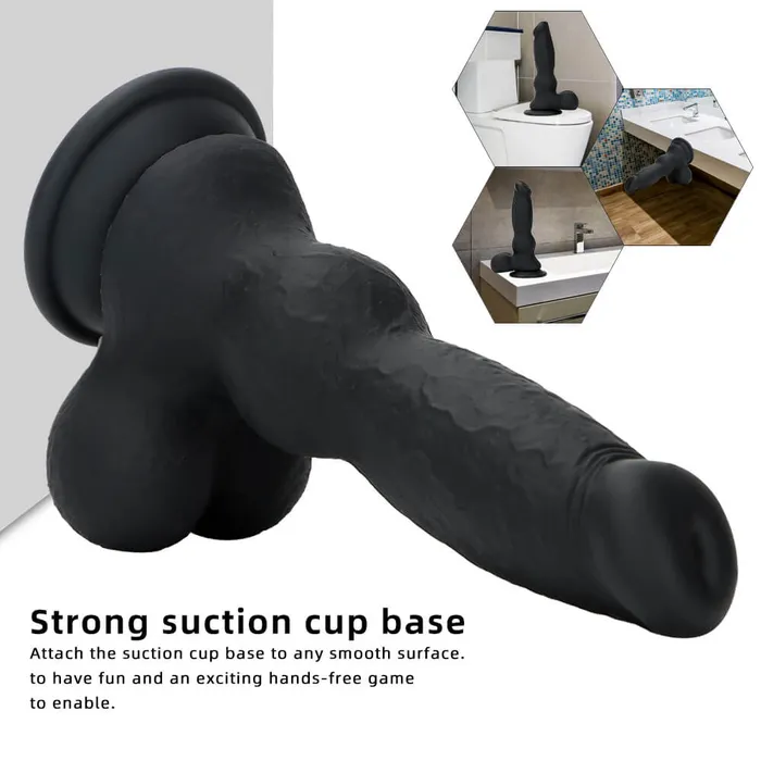 Dildos Weadultshop 787in Silicone Soft Mixed Color Dog Cock Dildo For Women Sex Anus