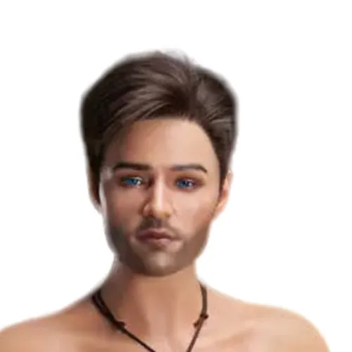 Irontech Doll Head Male Sex Toys H954 Sex Doll HeadSiliconeCool ManIrontech Doll Head