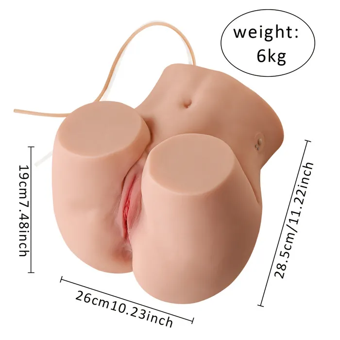 Male Sex Toys A536132lbSexy Ass Robot Torso with 3 functionsSuckingVibrationExhaust xingse