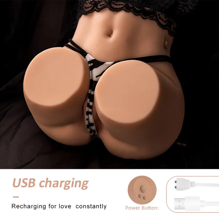 Male Sex Toys A536132lbSexy Ass Robot Torso with 3 functionsSuckingVibrationExhaust xingse