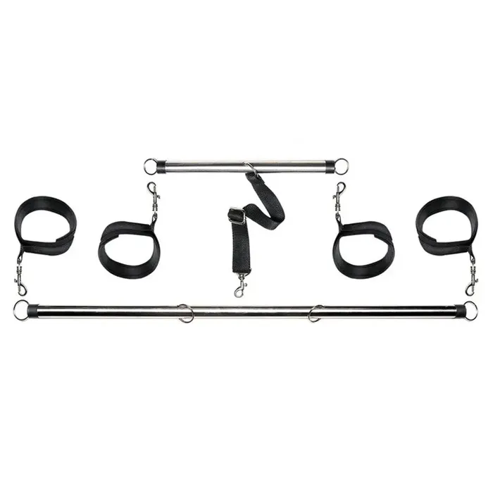 Pipedream Couples Fetish Fantasy Series Spread Em Bar and Cuffs Set Pipedream Couples Fetish Fantasy Series Spread Em Bar and Cuffs Set