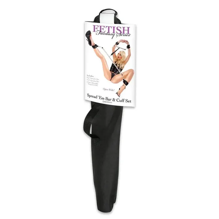 Pipedream Couples Fetish Fantasy Series Spread Em Bar and Cuffs Set Pipedream Couples Fetish Fantasy Series Spread Em Bar and Cuffs Set